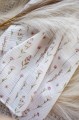 ZESTAW NR 22 Otulaczy muślinowych KWIATOWE ECHO, pieluszki 75x75 3 sztuki