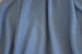 Mięciutki Kocyk Tkany BAMBUSOWY 100x85 BLUE JEANS wzór GŁADKI 100% przędza bambusowa