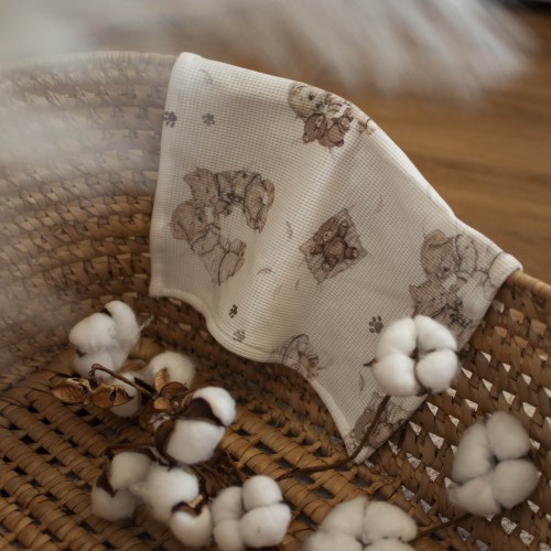 Pieluszka ulewajka, ściereczka 30x30 PUPILOWA NOCOWANKA