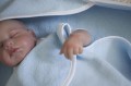 Duże okrycie kąpielowe ręcznik, ręczniczek z kapturkiem milutkie Frotte BABY BLUE 95x95