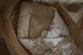 2w1 rożek - mata PREMIUM PUPILOWA NOCOWANKA + BEŻ