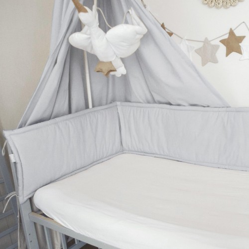 Ochraniacz płaski BASIC 180 cm SZARY