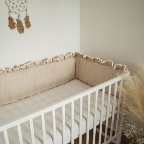 Ochraniacz płaski BOHO 180 cm BEŻ