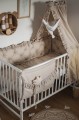 ZESTAW wyposażenie do łóżeczka 7 elementów BEŻ 3