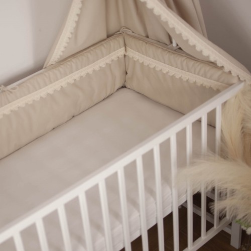 Ochraniacz płaski BOHO BASIC 180 cm BEŻ